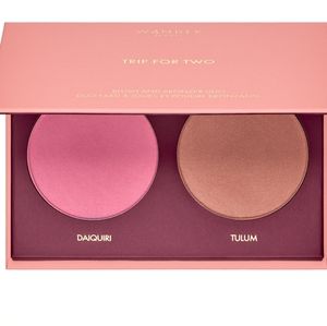 Blush and bronze duo